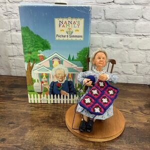 Nana's Family By Richard Simmons Aunt Clara Doll Signed Annie Wahl w/ Box